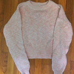 NWT pink sweater